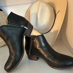 Black Lucky Brand ankle booties